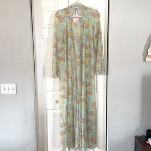 Savage x Fenty floral robe
